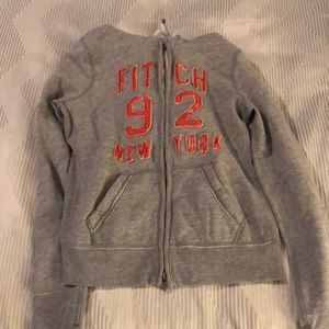 Abercrombie and Fitch zip up hoodie